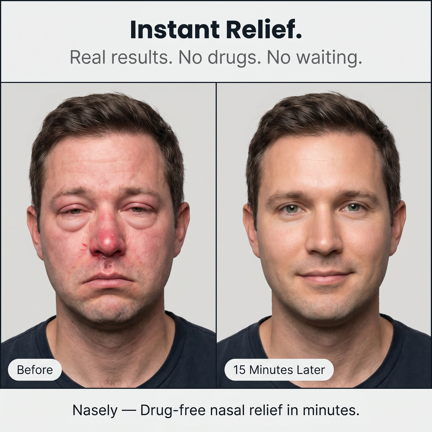 Nasely™ Relief Pro: Smart Nasal Red Light Therapy
