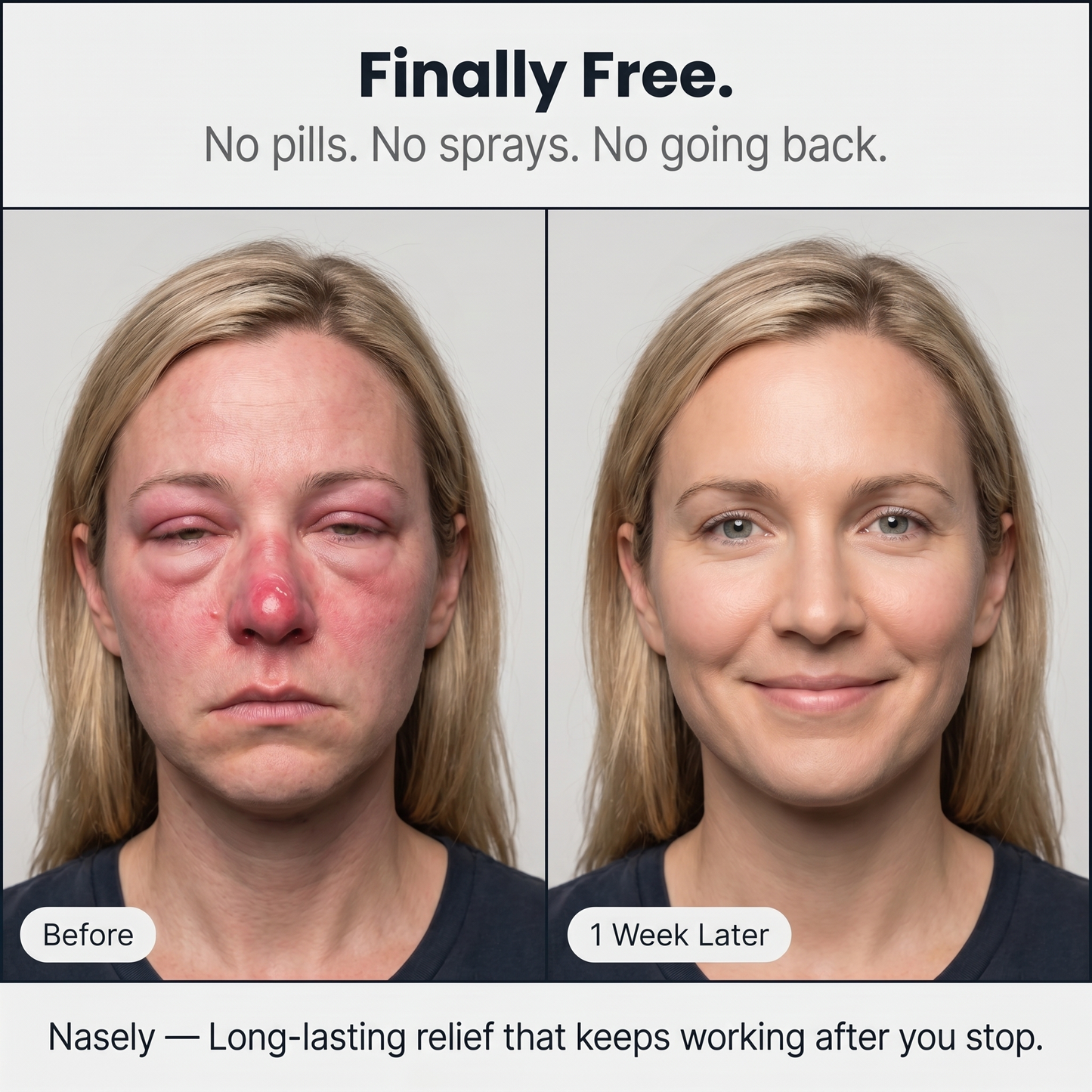 Nasely™ Relief Pro: Smart Nasal Red Light Therapy