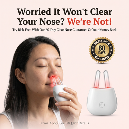 Nasely™ Relief Pro: Smart Nasal Red Light Therapy